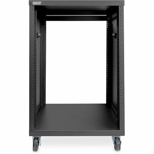 Digitus 16U Geschlossener Schrank Rackschrank für Ausrüstungsrack, Networking457,80 mm Rack Depth - Schwarz - Blech - 136 