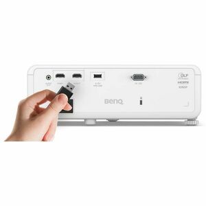 BenQ EZC-5201BS IEEE 802.11 a/b/g/n/ac Bluetooth 4.2 Dual Band Wi-Fi/Bluetooth Combo Adapter for Projector - USB 2.0 - 583