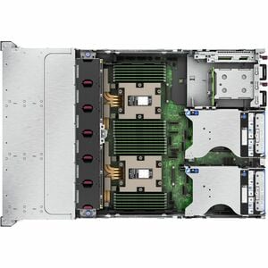 HPE ProLiant DL385 G11 2U Rack Server - 1 EPYC 9124 3 GHz - 32 GB RAM - 12Gb/s SAS Controller - AMD Chip - 2 Processor Sup