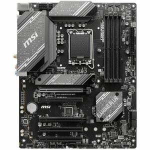 MSI MAG B760 GAMING PLUS WIFI Gaming Desktop Motherboard - Intel B760 Chipset - Socket LGA-1700 - ATX - Core, Pentium Gold