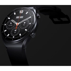 MI Watch S1 Smart Watch - Redondo Case Shape - 46.50mm Case Height - 46.50mm Case Width - Negro Band Color - Acero Inoxida