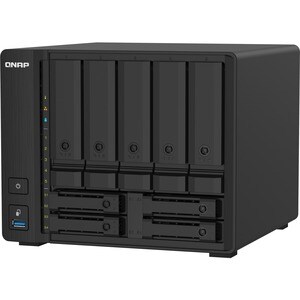 QNAP TS-932PX-4G 9 x Total de compartimientos Sistema de almacenamiento SAN/NAS - 512MB Flash Memory Capacity Alpine AL-32
