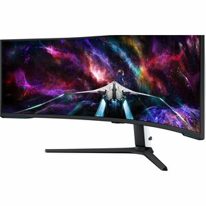 Samsung Odyssey Neo G9 S57CG952NU 57" Class DUHD Curved Screen Gaming LED Monitor - 32:9 - Black, White - 144.8 cm (57") V