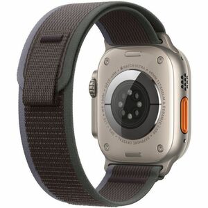 Apple Adjustable Smartwatch Band - Small (S)/Medium (M) - Loop Attachment - Black, Blue - Titanium, Polyester