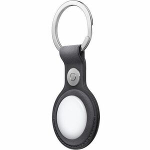 Apple AirTag Key Ring - Stainless Steel - 1 - Black - Durable