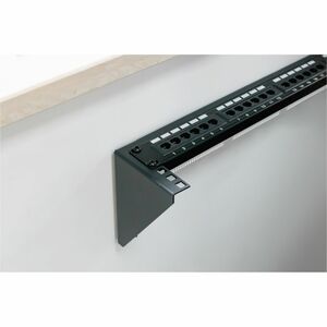 Digitus Wandhalterung - Schwarz - Horizontal/Vertikal - max. 30 kg Traglast - Blech - 1 Stück