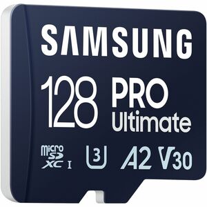 Samsung PRO Ultimate MB-MY128S 128 GB Class 10/UHS-I (U3) V30 microSDXC - 200 MB/s Read - 130 MB/s Write - 10 Year Warranty