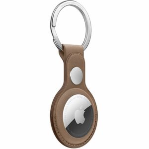 Apple AirTag Key Ring - Stainless Steel - 1 - Taupe - Durable