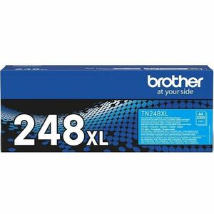 Brother TN-248XLC Hoch Kapazität Laserdruck Tonerkartusche - Cyan - Original - 4er Pack