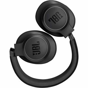 JBL Live 770NC Wireless Over-the-head, Over-the-ear Stereo Headset - Black - Alexa - Binaural - Circumaural - Bluetooth - 
