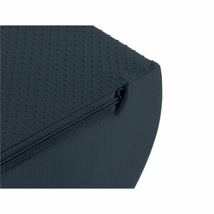 Leitz Ergo Footrest - Velvet Gray - Fabric