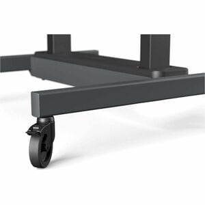 Vogel's RISE 3205 Display Cart - 100 kg Capacity - 4 Casters - 827 mm Width x 745 mm Depth x 1218 mm Height - Black - 109.