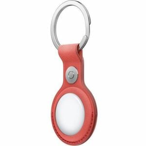 Apple AirTag FineWoven Key Ring - Coral - Micro Twill - Coral