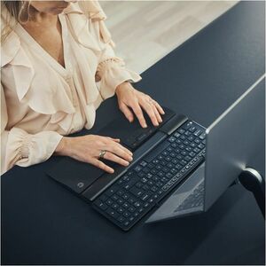 Contour SliderMouse Pro - Vegan Leather - Extended - Mechanical - Cable - Gray - USB - 2800 dpi - Scroll Wheel - 6 Program