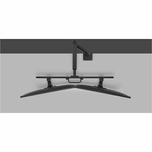 Bras support d'écran Neomounts NEXT One pour Moniteur, Affichage - Noir - Réglable en hauteur - 2 Écran(s) supportés - 43,