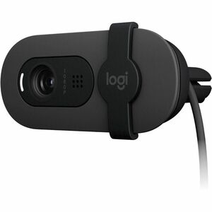 Webcam Logitech BRIO 100 - 2 Mégapixels - 30 fps - Graphite - USB Type A - Full HD - Vidéo 1920 x 1080 - Focale fixe - 58°