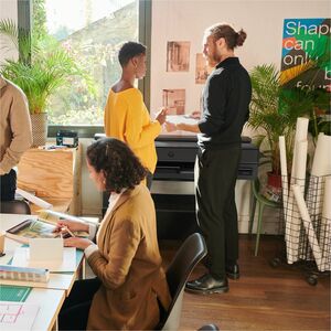 HP Designjet T850 DIN A0 Tintenstrahl-Großformatdrucker - 914,40 mm (36 Zoll) Druckbreite - Farbe - 6 Farbe(n) - 25 s Farb