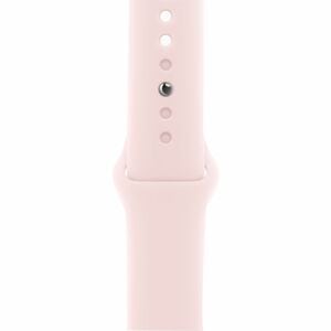 Apple Watch Series 9 Smart Watch - 4.10 cm (1.61") Case Height - 3.50 cm (1.38") Case Width - Pink Case Color - Light Pink