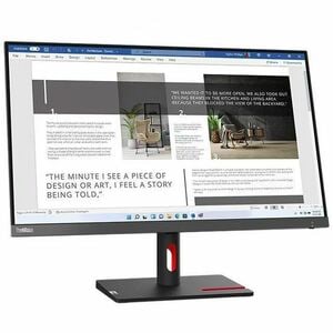 Monitor LED Lenovo ThinkVision S27i-30 685,8 mm (27") Class - 16:9 - Grigio tempesta - 68,6 cm (27") Viewable - Tecnologia
