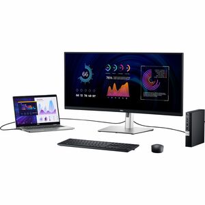 Dell P3424WE 34" Class WQHD Curved Screen LED Monitor - 21:9 - 86.6 cm (34.1") Viewable - In-plane Switching (IPS) Technol