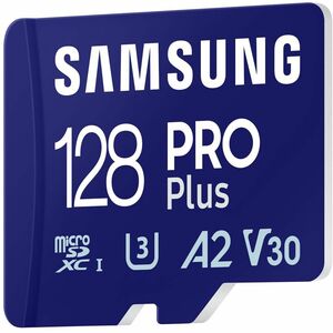 Carte microSDXC Samsung PRO Plus MB-MD128S - 128 Go - Classe 10/UHS-I (U3) - V30 - 1 - 180 Mo/s en Lecture - 130 Mo/sSpace