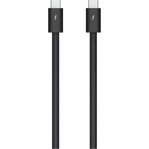 Apple 1 m USB-C 视频/数据传输线缆 - Cable for USB设备, 扩展基座, 硬盘, iPhone, MAC, iPad, iPad Air, iPad mini, iPad Pro, iMac - 40 Gbit/s - 黑
