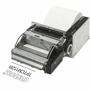 Custom TPTCM112III Kiosk, Bankwesen Direktthermodrucker - Monochrom - Quittungsdruck - USB - Seriell - With Schneider - 14