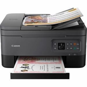 Stampante multifunzione a getto di inchiostro Canon PIXMA TS7450i Wireless - Colore - Nero - Fotocopiatrice/Stampante/Scan