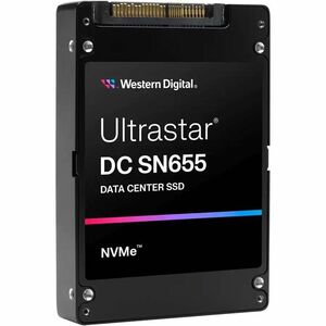 WD Ultrastar Solid State-Laufwerk - U.3 15 mm Intern - 3,84 TB - PCI Express NVMe (PCI Express NVMe 4.0) - 6800 MB/s Maxim