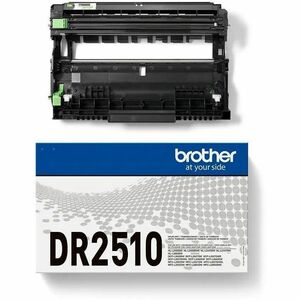 Brother DR-2510 Laser Imaging Drum for Printer - Original - Black - 15000 Pages - 3