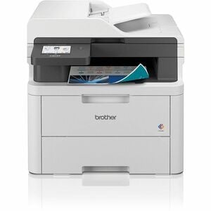 Stampante multifunzione LED Brother DCP-L3560CDW Con filo e senza fili - Colore - Nero, Bianco - Fotocopiatrice/Stampante/