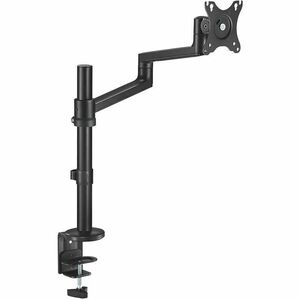 Neomounts Mounting Arm for Monitor, Display Screen, LCD Display - Black - Height Adjustable - 1 Display(s) Supported - 43.
