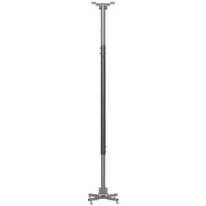 Neomounts Mounting Pole for Projector - Black - Height Adjustable - Steel