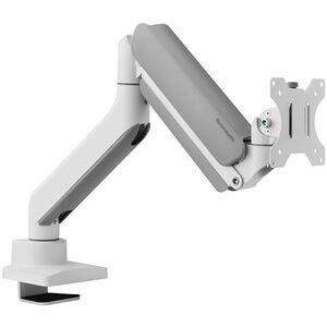 Neomounts Next Mounting Arm for Monitor, Curved Screen Display - White - Height Adjustable - 1 Display(s) Supported - 43.2