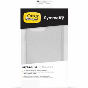 OtterBox Symmetry Clear iPhone15 Pro Max Clear Ot2 - For Apple iPhone 15 Pro Max Smartphone - Clear - Bacterial Resistant,