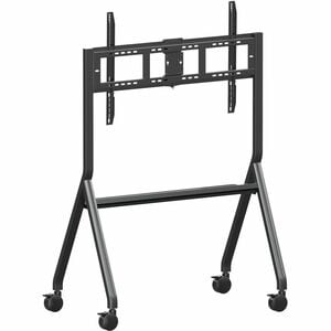 ViewSonic Display Cart - 120.20 kg Capacity - 4 Casters - 101.60 mm Caster Size - Grey