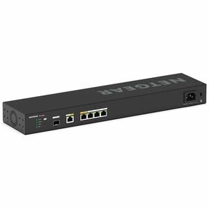 Netgear PR60X Router - 5 Ports - 3 RJ-45 Port(s) - 2 WAN Port(s) - 1 SFP+ Slots - 2 GB - 10 Gigabit Ethernet - IEEE 802.1Q