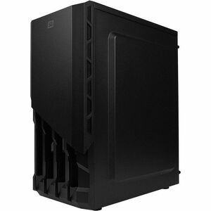 Vorago Gabinete para computadora gamer - ATX, ITX, Micro ATX, EATX Placa base admitida - Torre - Vidrio templado - 2 x Com