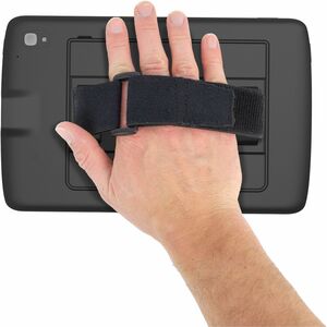 InfoCase Ajustável Alça de mão - 124.5 mm Altura x 167.6 mm Largura Comprimento - Policarbonato, Elástico, Velcro