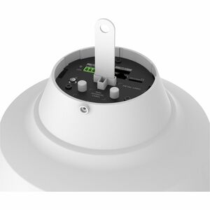 Hanwha SPA-P100W Speaker System - 10 W RMS - White - Pendant - 130 Hz to 20 kHz