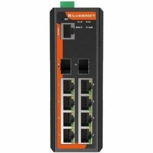 SilverNet Manageable Ethernet Switch - Gigabit Ethernet, Fast Ethernet - 10/100/1000Base-T, 100/1000Base-X - 2 Layer Suppo