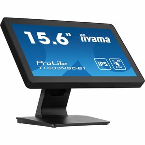 iiyama ProLite T1633MSC-B1 16 Zoll Class LED-Touchscreen-Monitor - 16:9 Format - 5 ms Reaktionszeit - 39,6 cm (15,6 Zoll) 
