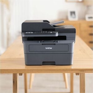 Brother MFC-L2827DWXL Wired & Wireless Laser Multifunction Printer - Monochrome - Black - Copier/Fax/Printer/Scanner - 32 