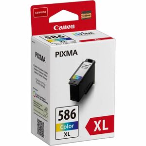 Canon CL-586XL Original High (XL) Yield Inkjet Ink Cartridge - Return Program - Cyan, Magenta, Yellow Pack - 300 Pages