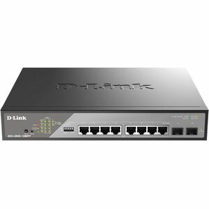 Switch Ethernet D-Link DSS-200G 8 Porte Gestibile - Gigabit Ethernet - 10/100/1000Base-T, 1000Base-X - 3 Layer supportato 