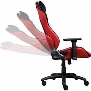 Fauteuil Gaming Trust GXT 714R RUYA - Tissu, Cuir PU, Mousse polyuréthane, Bois, Plastique, Nylon - Rouge