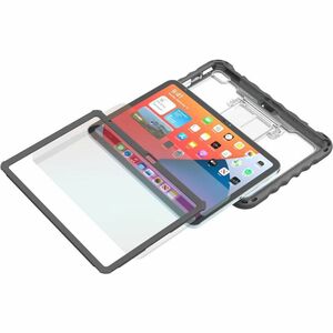 InfoCase Rugged Snap-On Robust Hülle für Apple iPad (10. Generation) Tablet - Durchsichtig - Sturzsicher - Polycarbonat (P