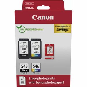 Canon PG-545/CL-546 Original Inkjet Ink Cartridge Pack