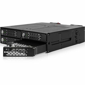 Icy Dock ToughArmor MB873MP-B V2 Drive Enclosure for 5.25" M.2, PCI Express NVMe 4.0 - SFF-8612 OCuLink Host Interface Int