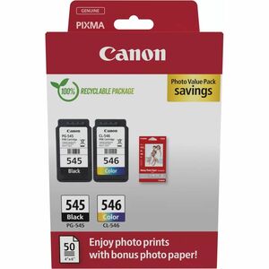 Canon PG-545/CL-546 Original Inkjet Ink Cartridge Pack